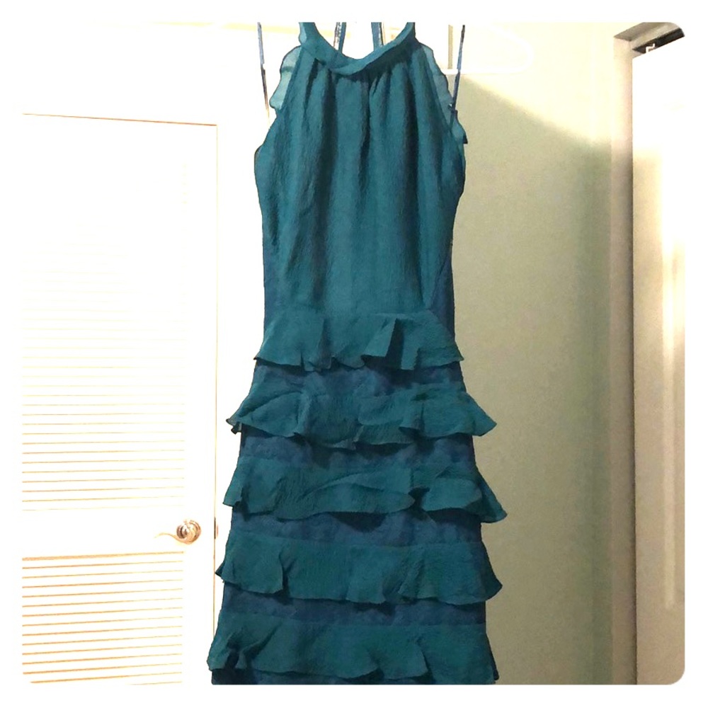 Rebecca Taylor dress with lace details & open back